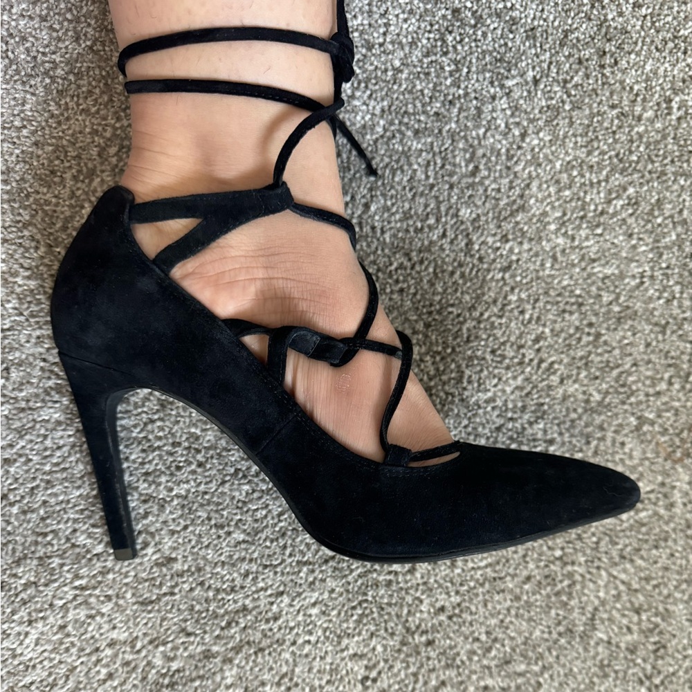Lace up heels